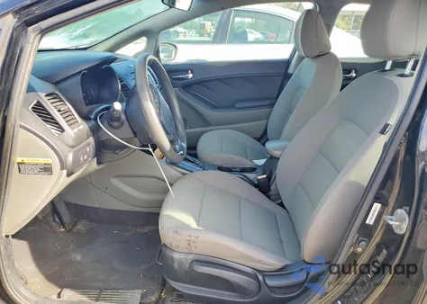 2014 Kia Forte Lx z USA, uszkodzony, nr VIN KNAFX4A6XE5187125